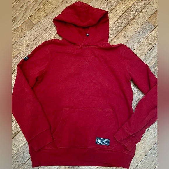 Abercrombie & Fitch Other - Abercrombie & Fitch Deep Maroon Hoodie 13/14 Large